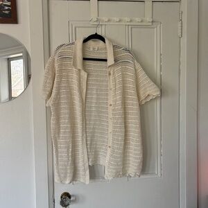 Crochet Wilfred Button Up Polo